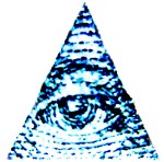 Eye atop a pyramid - a mystical sign