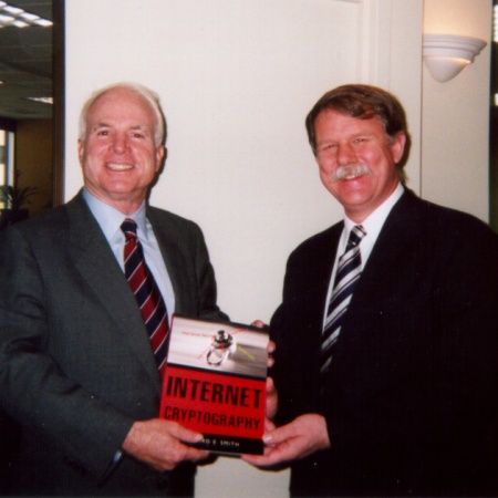 Sen. John McCain and Rick Smith, 1999