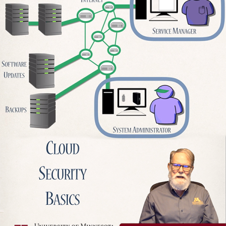 Video image from Cloud Security course